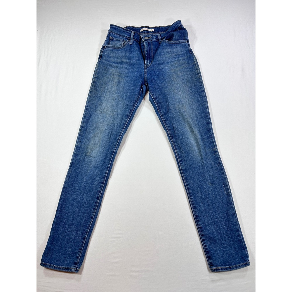 Levis 721 High Rise Skinny Jeans Blue Medium Wash Denim Size 30x30 18882-0179